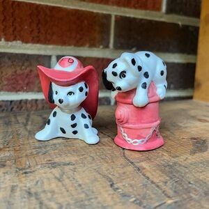 Dalmatian Figurine Salt & Pepper Shaker